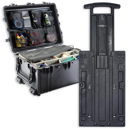 Pelican 0340 Large Wheeled Cube Case With 1 in. Foam Lining