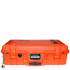 1525 AIR Case, PNP Latches, With Foam, Orange 1