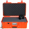 1535 AIR Carry-On Case, PNP Latches, With Foam, Orange