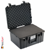 1557 AIR Case, PNP Latches, With Foam, Black