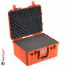 1557 AIR Case With Foam, Orange