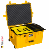 1607 AIR Case, PNP Latches, With Divider, Yellow 6