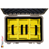 1505 Divider Set Yellow/Black W/Lid Foam for Peli 1500 Case 1