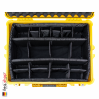 1600 Case W/Divider, Yellow 3