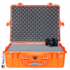 1600 Case W/Foam, Orange