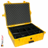 1600 Case W/Divider, Yellow