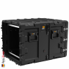 Super V-Series 9U Rack Mount Case, 30 Inch, Black 1