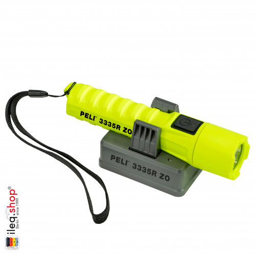 3335RZ0 LED Rechargeable ATEX Zone 0 Flashlight, Yellow