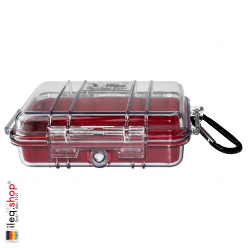 1020 MicroCase Red Liner, Clear