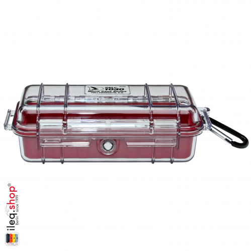 1030 MicroCase Red Liner, Clear