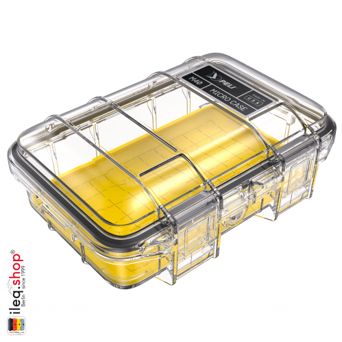 M40 MicroCase Yellow Liner, Clear