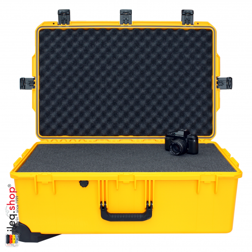 iM2950 Peli Storm Case Yellow, W/Cubed Foam